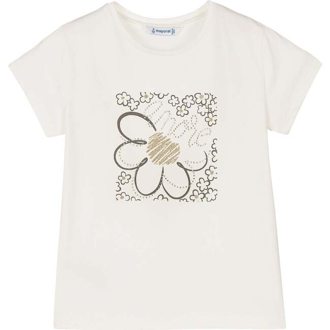 Floral Graphic T-Shirt, White