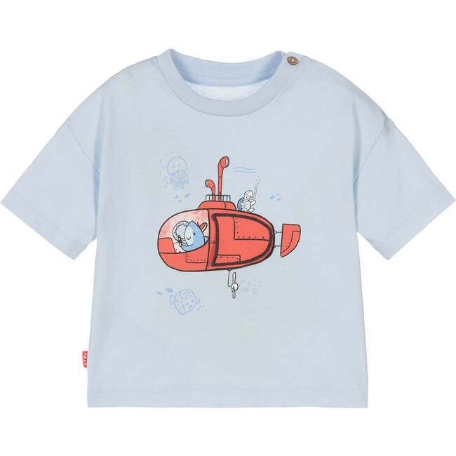Submarine Graphic T-Shirt, Blue