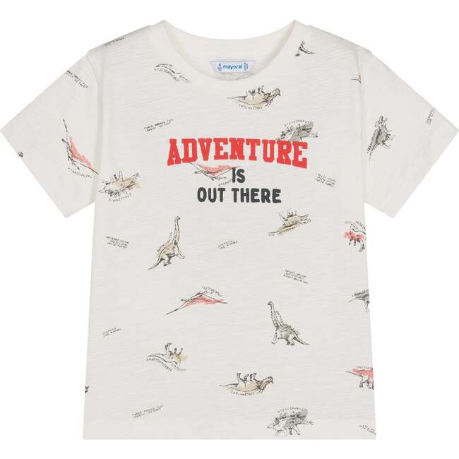Adventure Graphic T-Shirt, Off White