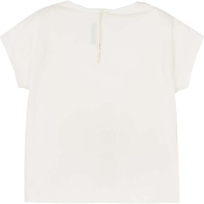 Cute Giraffe Graphic T-Shirt, White - T-Shirts - 2