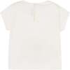 Cute Giraffe Graphic T-Shirt, White - T-Shirts - 2