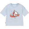 Submarine Graphic T-Shirt, Blue - T-Shirts - 3