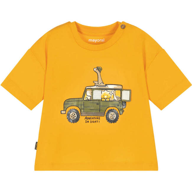 Jeep Graphic T-Shirt, Yellow - T-Shirts - 3