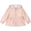 Reversible Hooded Windbreaker, Pink - Jackets - 1 - thumbnail
