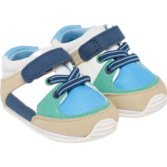 Trainer Sole Shoes, Blue - Sneakers - 1