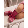 Tulip Bow Mary Janes, Pink - Mary Janes - 2