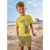 Wild Croc Graphic Outfit, Yellow - Mixed Apparel Set - 2