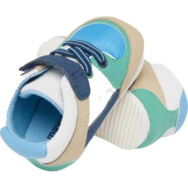 Trainer Sole Shoes, Blue - Sneakers - 4