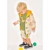 Ocean Graphic Reversible Windbreaker, Beige - Jackets - 3