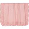 Rosette Ruffled Shawl, Pink - Blankets - 3 - thumbnail