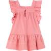 Ruffle Summer Dress, Pink - Dresses - 4 - thumbnail