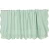 Mist Ruffled Shawl, Green - Blankets - 3
