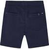 Drawstring Bermuda Shorts, Navy - Shorts - 3