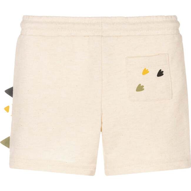 Dino Graphic Shorts, Beige - Shorts - 2