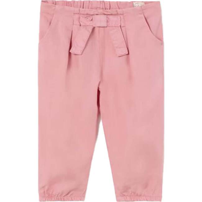 Bow Flowy Pants, Pink