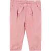 Bow Flowy Pants, Pink - Pants - 1 - thumbnail