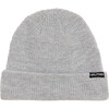 Cozy Knit Beanie, Heather Grey - Hats - 1 - thumbnail