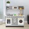 Little Chef Berlin Modern Play Kitchen, Grey/White - Play Kitchens - 2