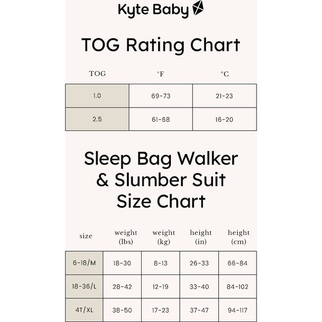 Sleep Bag Walker 1.0 TOG, Slate - Sleepbags - 7