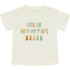 Easter Bunny Cotton Short Sleeve Toddler Kids Tee Shirt, Cream - Tees - 1 - thumbnail