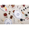 Mensch Challah Cover - Tabletop - 3