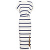 Women's Charlie Dress, Cream/Maritime Blue - Dresses - 1 - thumbnail