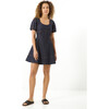 Women's Mia Dress, Dark Indigo - Dresses - 2