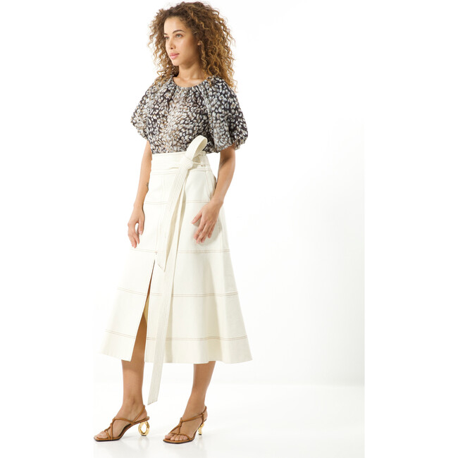 Women's Hudson Skirt, Chalk - Skirts - 3