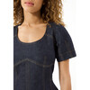 Women's Mia Dress, Dark Indigo - Dresses - 5