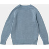 Kids Nemesia Jumper, Duck Egg Blue - Sweaters - 1 - thumbnail