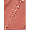 Kids Orixa Ribbed Crew Neck Cardigan, Pink - Cardigans - 2