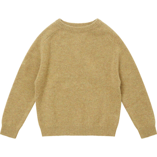 Kids Poa Jumper, Sage - Sweaters - 1