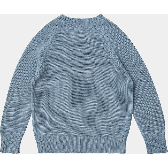 Kids Nemesia Jumper, Duck Egg Blue - Sweaters - 3