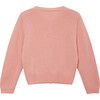 Kids Rosa Cardigan, Bubblegum Pink - Leggings - 2