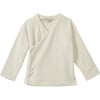 Baby Pochard Gifting Wrap Cardigan, Cream - Cardigans - 1 - thumbnail