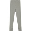 Kids Judd Leggings, Pebble And Navy Stripe - Leggings - 2