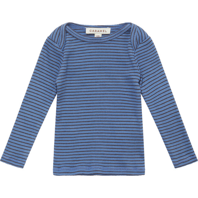 Baby Kishon Top, Cornflower Blue - T-Shirts - 2