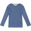 Baby Kishon Top, Cornflower Blue - T-Shirts - 2