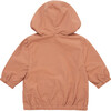 Baby Ledum Hooded Coat, Rose Canvas - Coats - 3