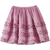 Kids Halton Party Skirt, Dusky Pink - Skirts - 1 - thumbnail
