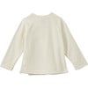 Baby Pochard Gifting Wrap Cardigan, Cream - Cardigans - 3