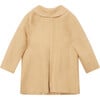 Kids Delphinium Coat, Beige Linen - Coats - 3