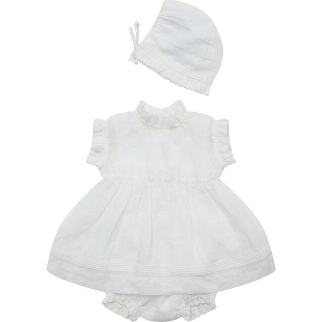 Baby Vestia Gift Set, White - Mixed Apparel Set - 1