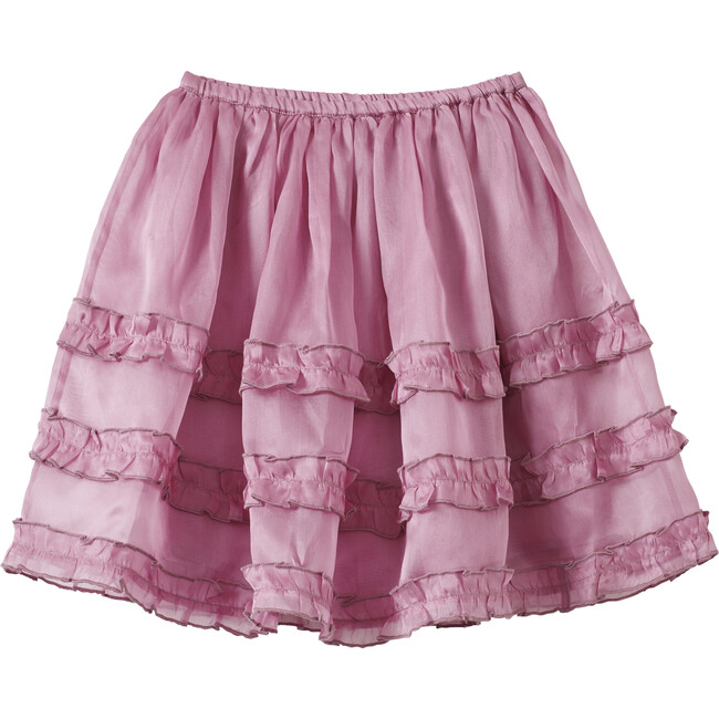 Kids Halton Party Skirt, Dusky Pink - Skirts - 3