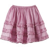 Kids Halton Party Skirt, Dusky Pink - Skirts - 3 - thumbnail