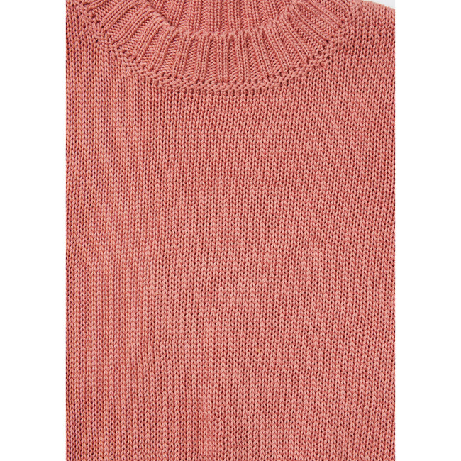 Kids Typha Vest, Pink - Sweaters - 2