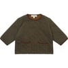 Baby Crabapple Jumper, Khaki - Sweaters - 1 - thumbnail