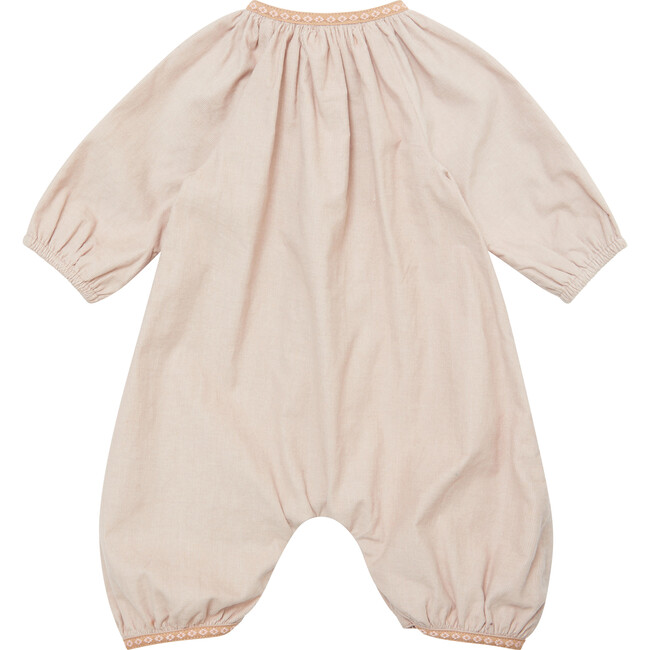 Baby Populus Gifting Romper, Shell Pink - Onesies - 2