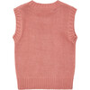 Kids Typha Vest, Pink - Sweaters - 3