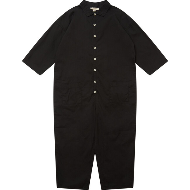 Kids Cosmos Boiler Suit, Black - Overalls - 1